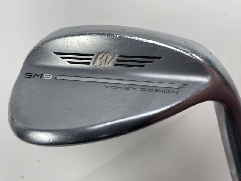 Titleist Vokey SM9 Tour Chrome Lob Wedge LW 60* 12 Bounce D-Grind Wedge RH