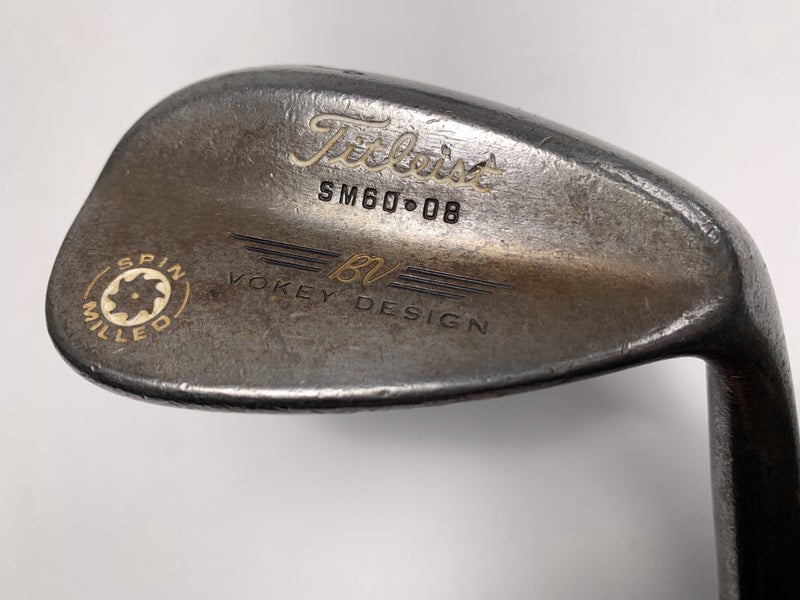 Titleist Vokey Black Nickel Wedge 60* 8 Dynamic Gold S400 Stiff Steel Mens RH