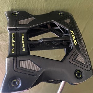 King Cobra Agera 3D Printed Right Handed Putter 35" with Flat Cat Grip (Used)