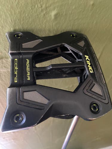 King Cobra Agera 3D Printed Right Handed Putter 35" with Flat Cat Grip (Used)