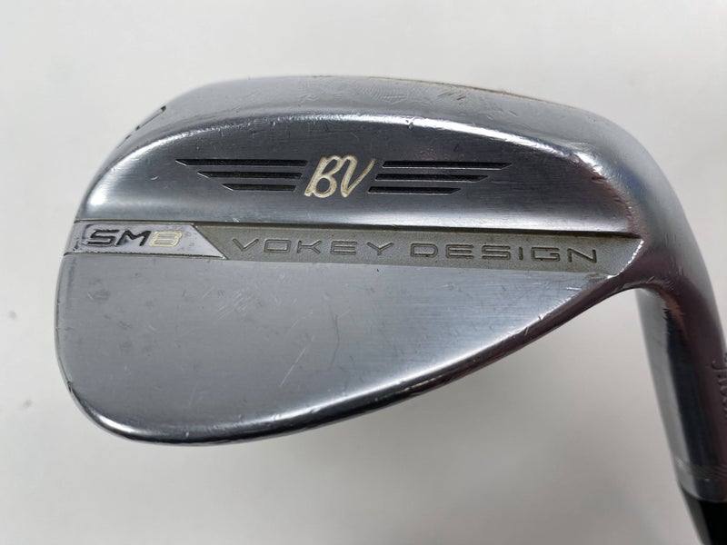 Titleist Vokey SM8 Tour Chrome Lob Wedge LW 60* 8 Bounce M-Grind Wedge RH