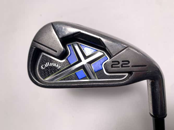 Callaway X-22 Single 4 Iron 75g Stiff Graphite Mens RH