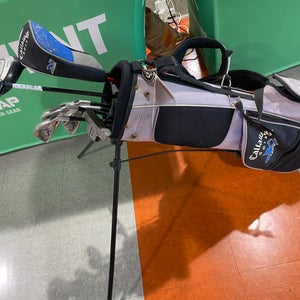 Junior Callaway XJ Series Clubs (Full Set) Right Handed Regular Flex 11 Pieces (Used)