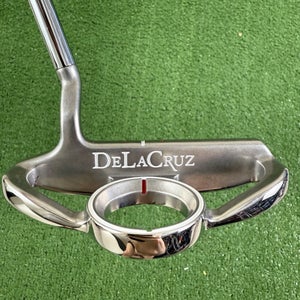 De La Cruz Perimeter Weighted PW-3 Golf Putter Mid Mallet Right Handed 34