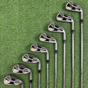 READ Nike Sq Machspeed Iron Set 4-PW AW Uniflex Flex Steel Right Handed