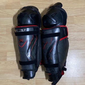 Senior Bauer Vapor 1X Lite 14" Shin Pads (Used)