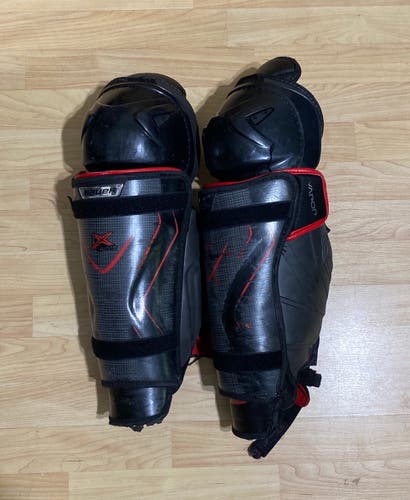Senior Bauer Vapor 1X Lite 14" Shin Pads (Used)