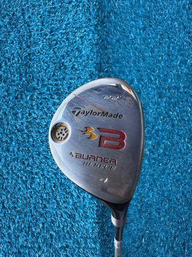 Men's TaylorMade Burner Rescue Fairway 4 Wood 22* RH | Taylormade Reax Superfast R-Flex Shaft(Used)
