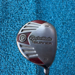 Men's TaylorMade Burner Fairway 5 Wood 18* RH | Taylormade Reax Superfast R-Flex Shaft  (Used)