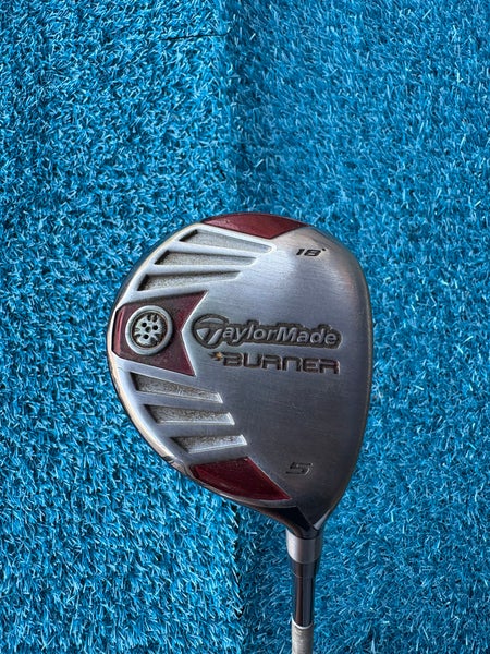 Men's TaylorMade Burner Fairway 5 Wood 18* RH | Taylormade Reax Superfast R-Flex Shaft  (Used)
