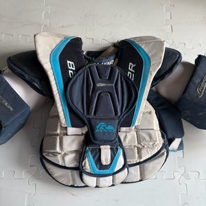 Small Bauer Reactor 9000 Goalie Chest Protector (Used)