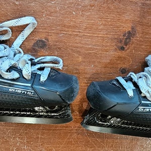 2024 True Custom Pro Hockey Goalie Skates Regular Width Pro Stock 11 (Used)