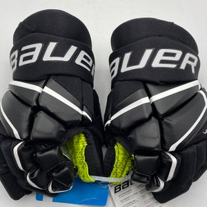 NEW Bauer Vapor 3X Gloves, Black/White, 11”