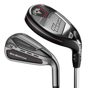 CALLAWAY 2023 BIG BERTHA COMBO SET IRON SETS 4H,5H,6-PW GRAPHITE HYBRIDS/STEEL IRONS REGULAR STANDA