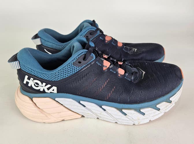 Hoka One One Womens Gaviota 3 1113521 OBRS Blue Running Shoes Sneakers Size 9.5B