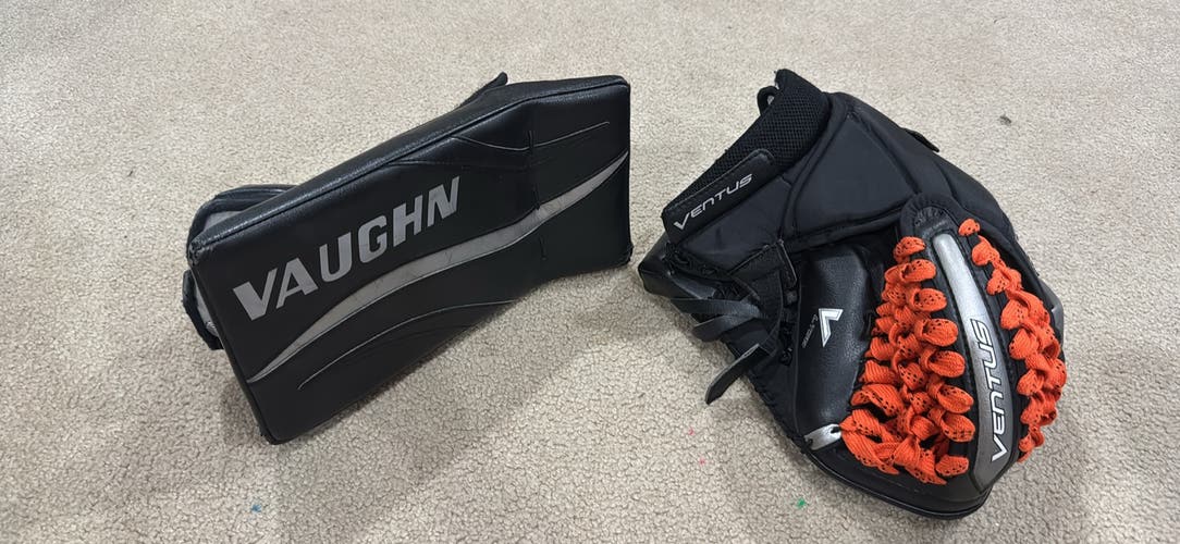 Vaughn Glove and blocker