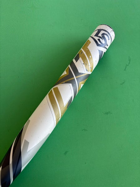White 2021 Louisville Slugger LXT Composite Bat (-10) Composite 23 oz 33" (Used)