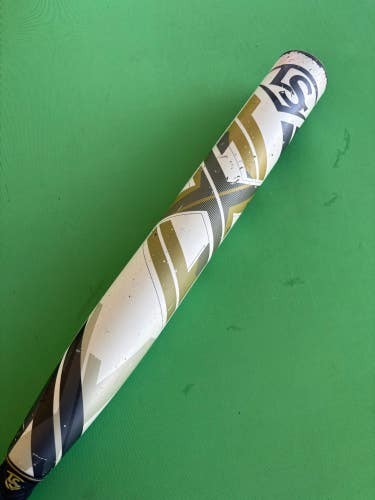 White 2021 Louisville Slugger LXT Composite Bat (-10) Composite 23 oz 33" (Used)