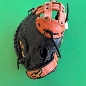 Black Mizuno MVP Prime RH Catcher's Softball Glove 34"