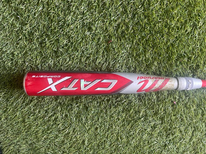 2024 Marucci CAT X Composite USSSA Certified Bat (-8) 22 oz 30" (Used)