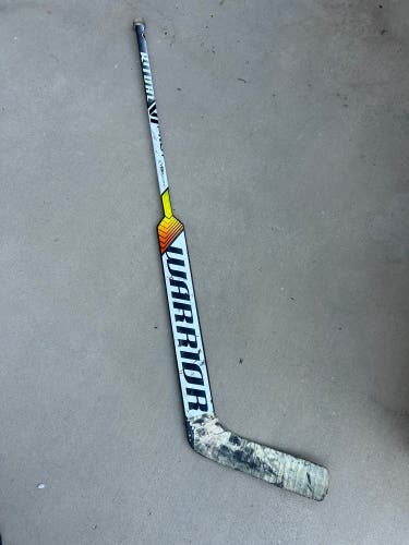 Senior Warrior Ritual V1 Pro + Regular Goalie Stick 27.5" Paddle Pro Stock (Used)