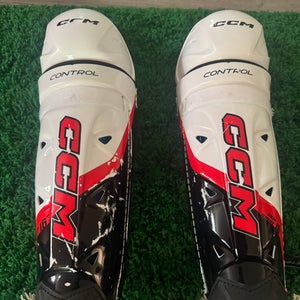Senior CCM Control 16" Shin Pads (Used)