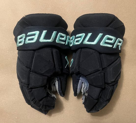 Seattle Kraken Bauer Vapor 3X Hockey Gloves 14” GEEKIE
