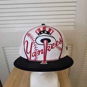 NWS New York Yankees XL Logo New Era 9fifty Snapback Hat MLB