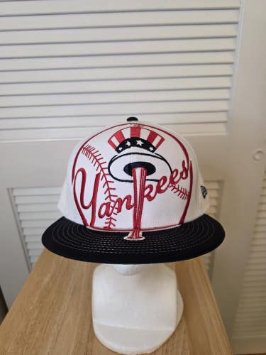 NWS New York Yankees XL Logo New Era 9fifty Snapback Hat MLB