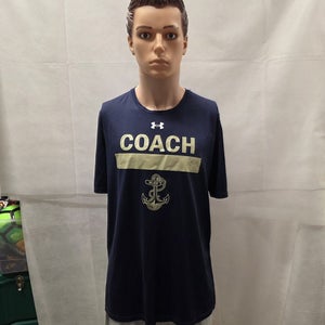 Naval Academy Coach Under Armour Shirt L NCAA