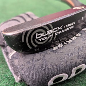Odyssey Black Series Tour Design #8 Napa/8802/Blade putter with magnetic cover