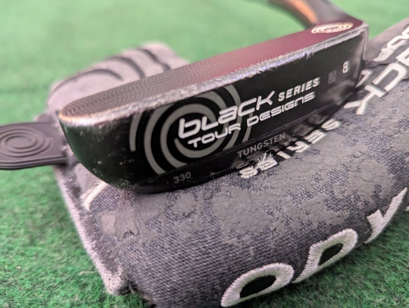 Odyssey Black Series Tour Design #8 Napa/8802/Blade putter with magnetic cover