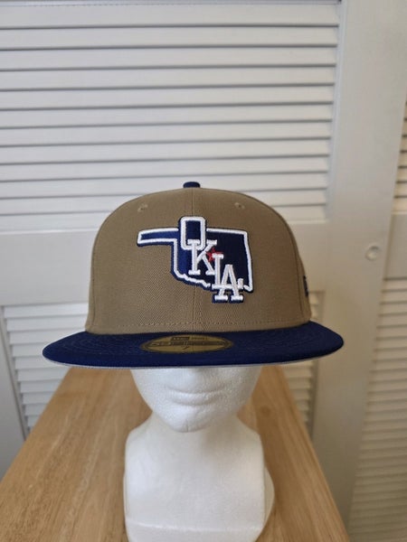 NWS Oklahoma Dodgers Kakhi New Era 59fifty 7 MiLB