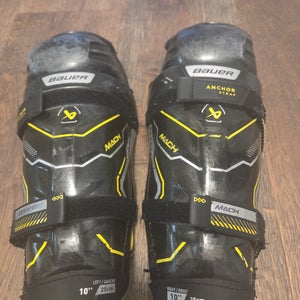 Junior Bauer Supreme Mach 10" Shin Pads (Used)