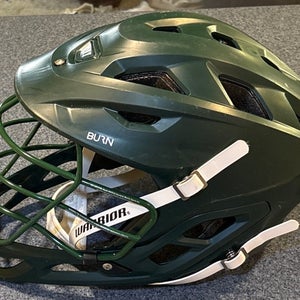 Warrior Burn Helmet: Forest Green