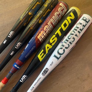 2022 DeMarini Uprising Alloy USABat Certified Bat (-11) 18 oz 29" (Used)