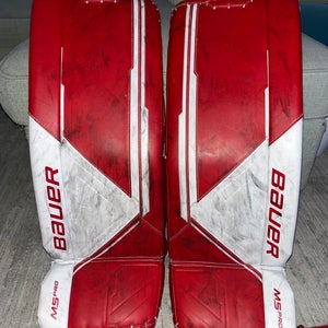 30"  Bauer Supreme M5 Pro Goalie Leg Pads (Used)