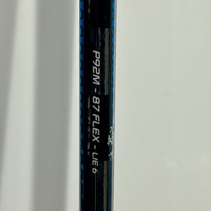 Senior Bauer Nexus Geo P92M 87 Flex Right Handed Hockey Stick P92M (Used)