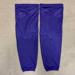 Los Angeles Kings Pro Stock Purple Adidas Socks - Large