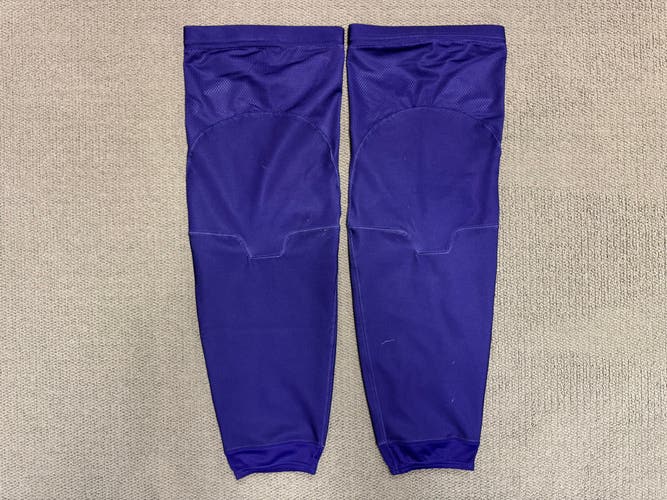 Los Angeles Kings Pro Stock Purple Adidas Socks - Large
