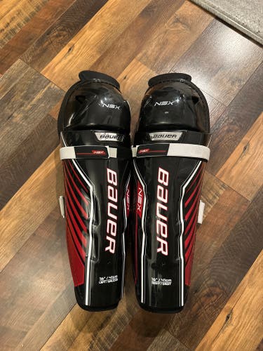 Senior Bauer NSX 16" Shin Pads (Used)