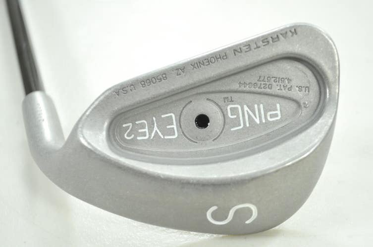 Ping Eye 2 Refinished SW Sand Wedge RH KBS Hi-Rev 2.0 Stiff Flex Steel # 195308