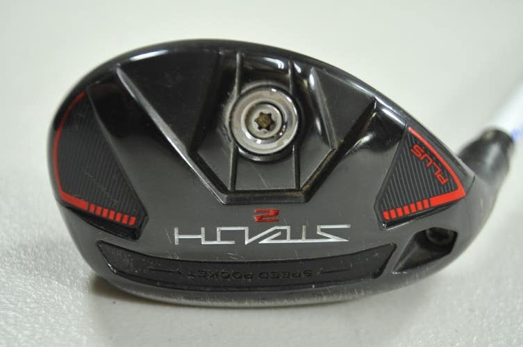 LEFT HANDED TaylorMade Stealth 2 Plus Rescue 3-19.5* Hybrid Stiff Kaili # 195301