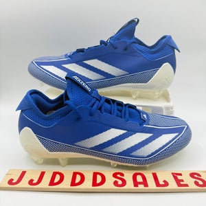 Adidas Adizero Electric.1 Blue White IG3445 Football Cleats Men’s Size 10.5 NWT  New