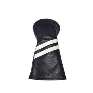 NEW Vintage Custom Universal Black/White Driver Headcover