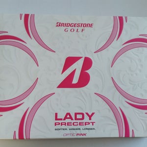 Bridgestone Lady Precept Golf Balls (Optic Pink, 12pk) 2021 WOMEN NEW