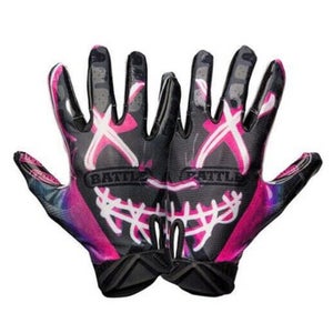 New FOOTBALL GLOVES 2.0 PURGE YOUTH LARGE 11834-BAT1GLYPR034L