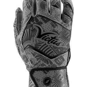 New THE NOX BG BLACK/GREY BATTING GLOVES 11834-51VVBGNOX-GYBK