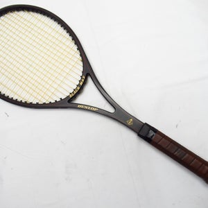 DUNLOP BLACK MAX GRAPHITE / GLASS TENNIS RACQUET (4 5/8)
