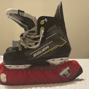 2024 Bauer Supreme Ignite Pro+ Hockey Skates   Size 1 (Used)